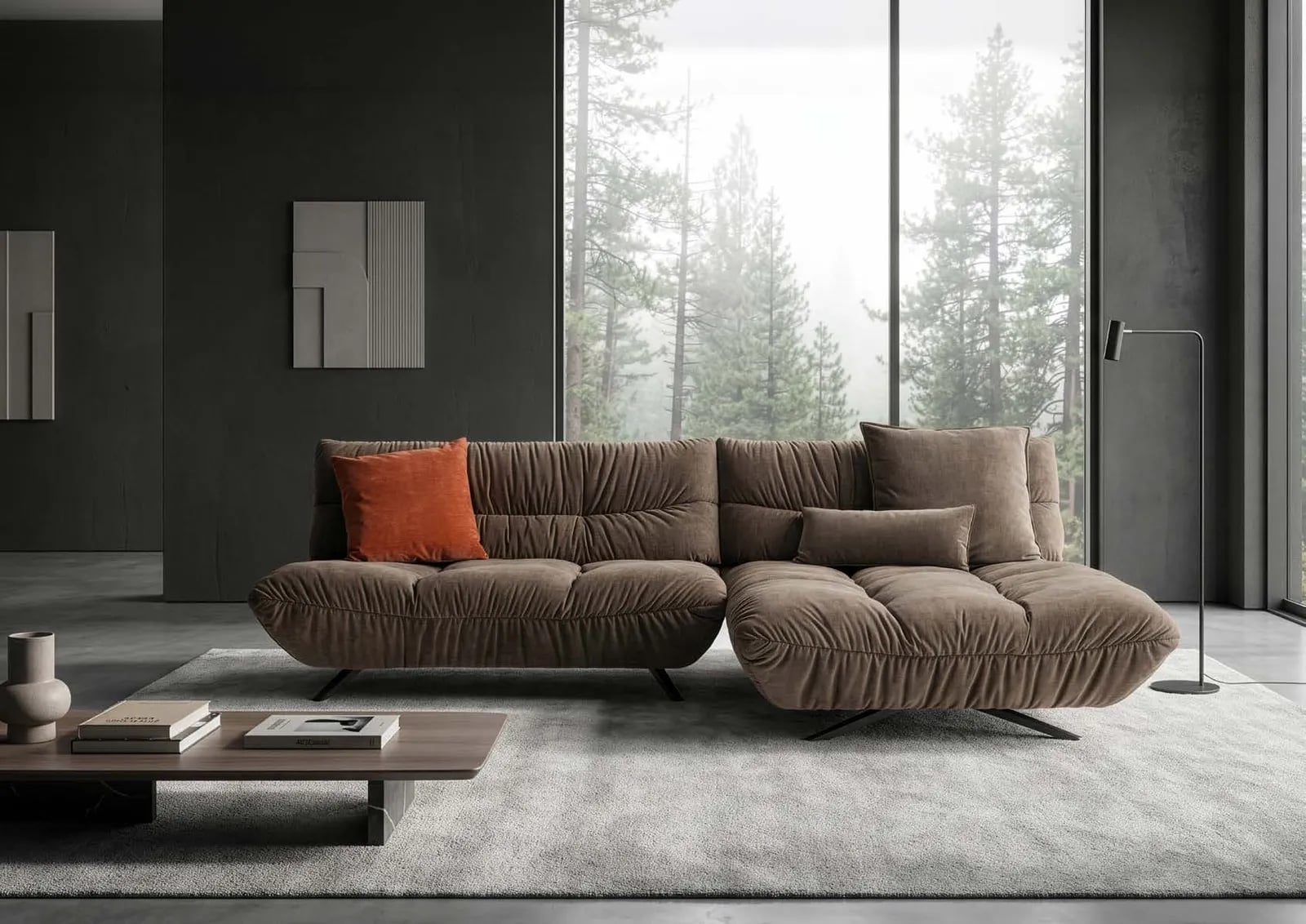 Pulse by designwerk, shown as Pulse REC + 2-sofa