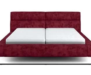 Pantheon bed: Clear, linear design language