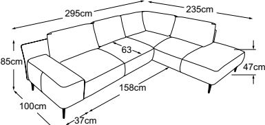 2.5-OTM, drawn to scale with dimensions