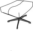 Julia stool, drawn to scale with dimensions