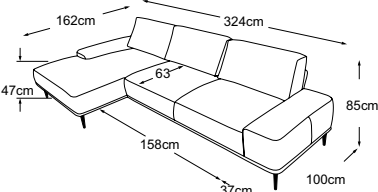 REC-2.5, drawn to scale with dimensions