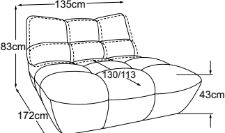 REC incl. 1 MBA, drawn to scale with dimensions