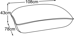 Stool, drawn to scale with dimensions
