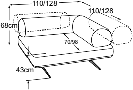 Corner right incl. 2 MBA, drawn to scale with dimensions